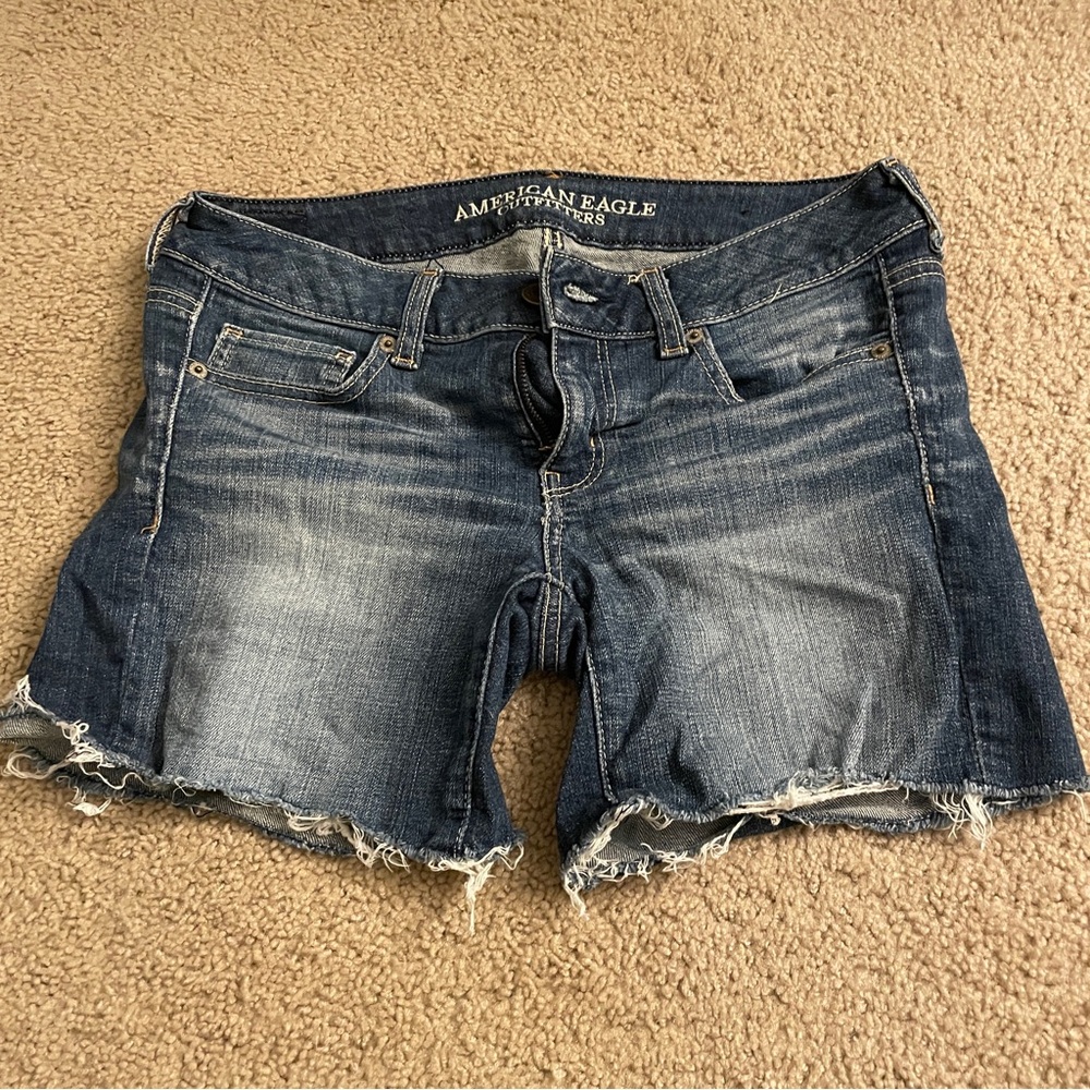 American Eagle stretch denim shorts